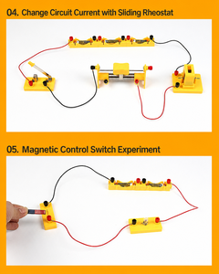 Kit <span class=keywords><strong>de</strong></span> Experimentos <span class=keywords><strong>de</strong></span> <span class=keywords><strong>Electromagnetismo</strong></span> para Física <span class=keywords><strong>de</strong></span> Secundaria, Circuito Eléctrico Completo, Set <span class=keywords><strong>de</strong></span> Enseñanza <span class=keywords><strong>de</strong></span> Laboratorio <span class=keywords><strong>de</strong></span> Magnéticos, <span class=keywords><strong>Ciencia</strong></span> para Estudiantes - Product Image 6