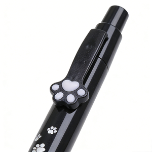 Zarif ve Sevimli Siyah Kedi Temalı Tükenmez Kalem Siyah Mürekkep Kolay Yazılabilir Yeni Tükenmez Kalem - Product Image 2