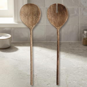 Long Size Mango Wood <b>Servers</b> for salad serving - Product Image 3