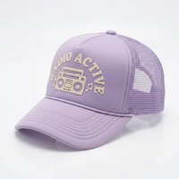 Gorra Trucker de Espuma con Diseño Nuevo y Estampado Puff, Gorras Deportivas de Béisbol con Malla Bordada Personalizada, Gran Venta