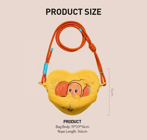 2026 Originale POPMART Twinkle Twinkle Serie Crush on You - Borsa a Cuore Mano nella Mano Merchandising Pop Culture Regalo Carino - Product Image 5