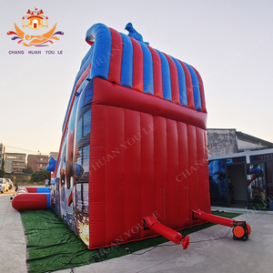 चांदनी वाणिज्यिक <span class=keywords><strong>inflatable</strong></span> किड्स पार्टी स्पाइडर मैन वाटरस्लाइड बूय पानी स्लाइड कैसल स्विमिंग पूल पीवीसी सामग्री 600 - Product Image 5