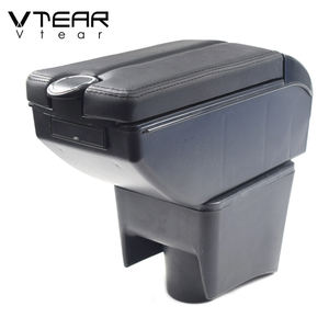 Vtear Car-styling decorazione accessori parti copertura 2010 per VW <span class=keywords><strong>Polo</strong></span> 9n 6R bracciolo interno Console centrale bracciolo scatola di immagazzinaggio - Product Image 5