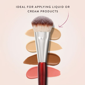 Pinceau <span class=keywords><strong>correcteur</strong></span> et fond de teint grand format <span class=keywords><strong>rouge</strong></span> en forme d'angle, pinceau de contour, <span class=keywords><strong>correcteur</strong></span> pour cernes et sillons lacrymaux, version imprimée - Product Image 3