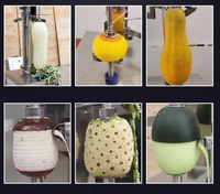 Automatische elektrische mango- en pompoenschiller, groene mango-snijmachine voor groenten en fruit.