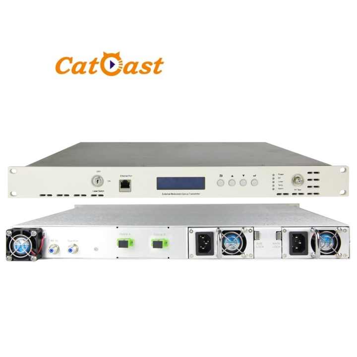 1550nm External Modulation Optical Transmitter 2 Outputs Rf To Fiber