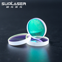 Lente Protectora de Fibra Láser de Alta Precisión D24.9 D27.9 D37mm 1064nm, Ventana Protectora Óptica para Cabezal de Corte Láser