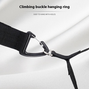 나일론 화물 후크 앤 루프 보관 스트랩 트라이앵글 버클이 있는 헤비 듀티 행잉 스트랩 캠핑용 - Product Image 5