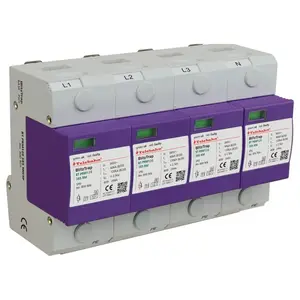 Spd Ac 4 Poles Surge Protector Protection Type 1 Ac Surge Protective Devices