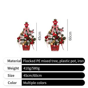 Árbol de Navidad 2024, Decoración Navideña para el Hogar, Adornos DIY, Árbol de Navidad con Luces para Negocios - Product Image 2