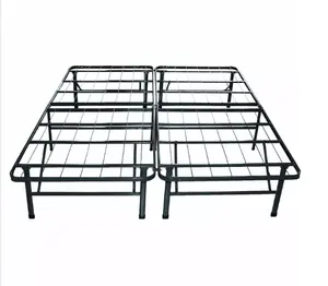 Todo o Tamanho de Alta Qualidade Por Atacado Plataforma de Bi-Fold Cama Dobrável de Metal Frame da Cama