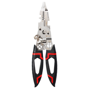 Alicates Pelacables Multifuncionales de 6 Pulgadas - Herramienta <span class=keywords><strong>Manual</strong></span> Versátil para Electricistas, Alicates de Pelado Rápido para Cables - Product Image 1