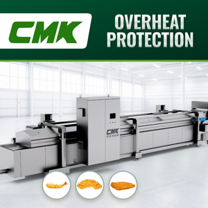 Ligne de production de frites automatique robuste CMK pour chips de banane, tranches de plantain et snacks, série CMK-YZ600 - Product Image 1