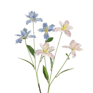Bouquet de fleurs d'iris artificielles Junheyuan en soie, branche unique, décoration d'intérieur - Product Image 5