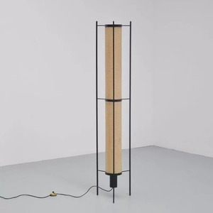 โคมไฟตั้งพื้นผ้าลินินสไตล์นอร์ดิกโมเดิร์นจีนวาบิซาบิ ขายตรงจากโรงงานจงซาน สำหรับโรงแรม โฮมสเตย์ และห้องนอน - Product Image 3