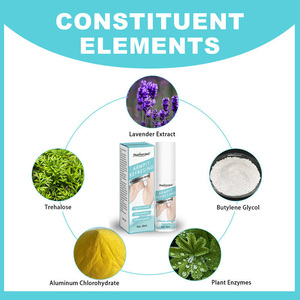 Déodorant corporel en spray à base de plantes, <span class=keywords><strong>anti</strong></span>-transpirant, antibactérien, rafraîchissant, <span class=keywords><strong>anti</strong></span>-odeurs, prix usine - Product Image 4