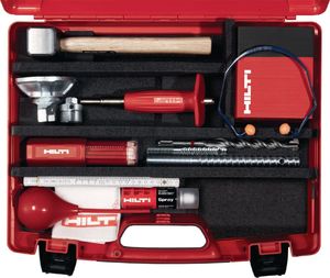 Kit de Accesorios para Soporte de Taladro Hilti, M16, Grado Industrial, Soldado por Láser, Acero Inoxidable con Recubrimiento de Titanio - Product Image 1