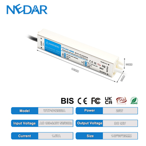 Chất lượng cao 110V 220V AC 12V DC không thấm nước siêu mỏng cung cấp điện adapter ROHS chứng nhận IP67 20W 24W 36W 48W 60W 80W 100W - Product Image 3