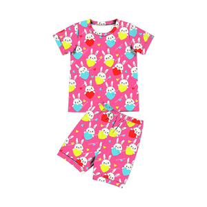 TZ-336-HXL Vêtements pour bébés, vêtements pour filles d'été 2021, ensembles de vêtements mignons pour enfants, t-shirt et pantalon, ensembles de vêtements 2 pièces pour enfants - Product Image 6