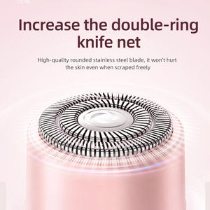 Tondeuse à cheveux sans fil portable 2 en 1, sans douleur, double tête, rasoir facial, bikini, appareils d'épilation pour femmes - Product Image 4