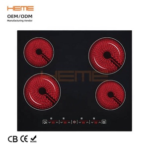 Electrodomésticos Hechos en China, Placa de Cocina Vitrocerámica Integrada de 4 Zonas de Cocción, Cocina de Vidrio Vitrocerámico, Cocina Infrarroja - Product Image 1