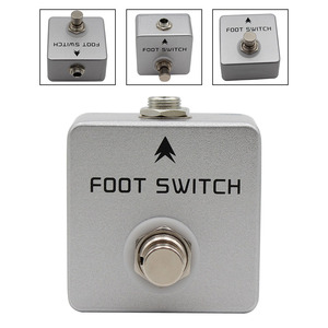 MOSKY Interruptor de Pedal de Efecto Bloqueable, Interruptor de <span class=keywords><strong>Tap</strong></span> <span class=keywords><strong>Tempo</strong></span>, Pedal de Guitarra, Pedal de Efecto de Toque Único, Interruptor Selector de Canal de Audio - Product Image 5