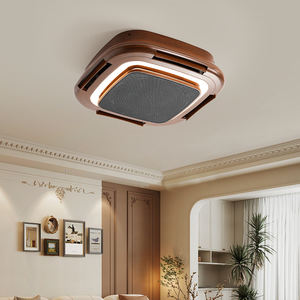 <span class=keywords><strong>Ventilateur</strong></span> de plafond intelligent sans pales HSG Modèle 1654 avec lumière et télécommande, en plastique, électrique, pour chambre à coucher et décoration intérieure - Product Image 4