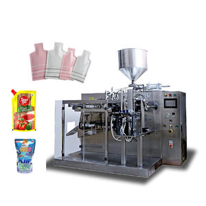 Machine de remplissage automatique de sachets en plastique de forme spéciale, type Doypack, avec moteur, pour l'emballage de shampooing, de savon, de détergent liquide - Product Image 6