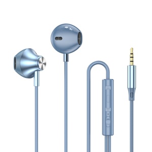 Écouteurs filaires stéréo au design métallique, 3,5 mm, basses puissantes, semi intra-auriculaires, microphone, Apt-X HD, étanches IPX-5 - Product Image 1