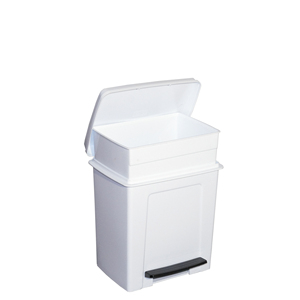 Pedalbin Classic 8L Bianco - Product Image 1