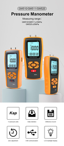 Manómetro digital multifunción GOYOJO GM511 portátil de mano - Product Image 6