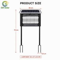 Piège à insectes solaire étanche IP65 de 92 cm pour camping extérieur, directement de l'usine, à prix abordable