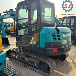 Miniexcavadora Hidráulica Usada Sunward 60 y 60E 70 en Buen Estado a la Venta y Miniexcavadora Usada de Bajo Precio - Product Image 5