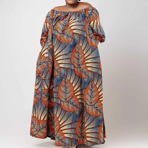 white christmas dresses Salia African Print Dress main image 1