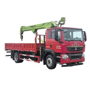 จำหน่ายโดยตรงจากโรงงาน รถบรรทุกติดเครน Sinotruk TX 4*2 เครื่องยนต์ Weichai 240 แรงม้า ความจุ 4.6 ลิตร คุณภาพเชื่อถือได้ - Product Image 1