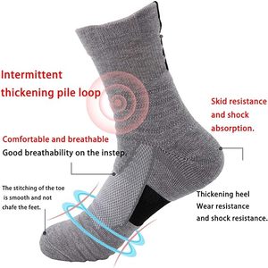 Professional Basketball <b>Socks</b> Thickened Practical Style <b>Long</b> Tube - Product Image 4