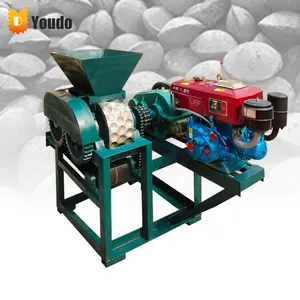 UDYQ-CY01 Diesel engine sawdust charcoal briquette press extruder machine coal compressing machine