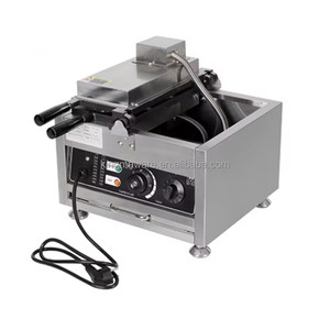 Produttore macchina per Waffle Taiyaki a forma di pesce 3 pezzi a bocca <span class=keywords><strong>aperta</strong></span> macchina per Waffle Taiyaki - Product Image 3