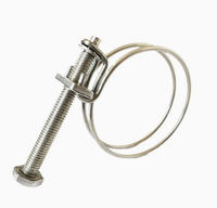 Anneau de fixation en métal noir MODIAN pour l'irrigation des fermes, serres et jardins - Design moderne et luxueux