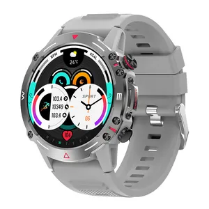 2024 Hk87 diseño clásico y elegante Bt reloj inteligente redondo múltiples modos deportivos fuerte resistencia deportes smartwatch T900 T500 ultra S9