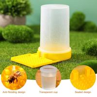 Caja de alimentación de azúcar de abeja al por mayor, colmena de plástico, alimentador de abejas, cuenco para beber, herramientas de Apicultura