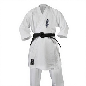 Uniforme de Karate de Algodón Duradero y Personalizable para Adultos y Niños, Traje de Artes Marciales con Cinturón Kyokushin (Unisex), Marca OEM - Product Image 2