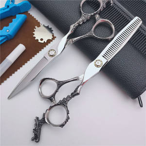 Tijeras de Peluquería Inoue Kasumi de 6.0 Pulgadas, Tijeras Planas para Adelgazar el Cabello, de Acero Inoxidable, para Diestros, Profesionales - Product Image 3