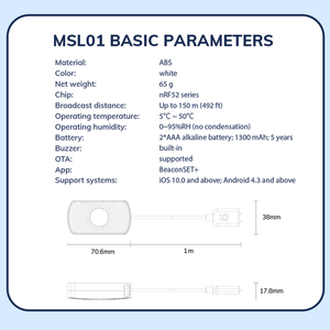 Localizzatore di perdite d'acqua che trova wireless profesional ronzio di protezione da allarme personalizzato rilevatore di perdite d'acqua sensore tracker per impianti idraulici - Product Image 3