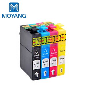MoYang 호환 엡손 T2701-4 잉크 카트리지 인력 프로 WF-<span class=keywords><strong>3620DWF</strong></span>/7110DTW/7610DWF WF-7620DTWF 프린터 카트리지 T2701 - Product Image 1