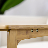 Grossiste Table d'appoint en forme de C pour boissons, collations, plateau de télévision Table d'appoint en forme de C pour salon et chambre à coucher