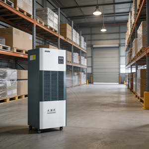 Deshumidificador Industrial Comercial de Alta Capacidad 6.8L/h 1800m³/h 200-250 ㎡   Deshumidificador para Almacenes de Grandes Espacios - Product Image 1