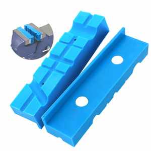 Almohadilla de mandíbula de tornillo de banco multiranura para armería, carpintería, fabricación de joyas, fontanería - Product Image 1