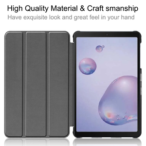 Ultra Sottile a Tre Ante Del Basamento Caso Astuto Della Copertura per SM-P200/P205 con S pen tablet per samsung <span class=keywords><strong>galaxy</strong></span> <span class=keywords><strong>tab</strong></span> un <span class=keywords><strong>8</strong></span> - Product Image 4