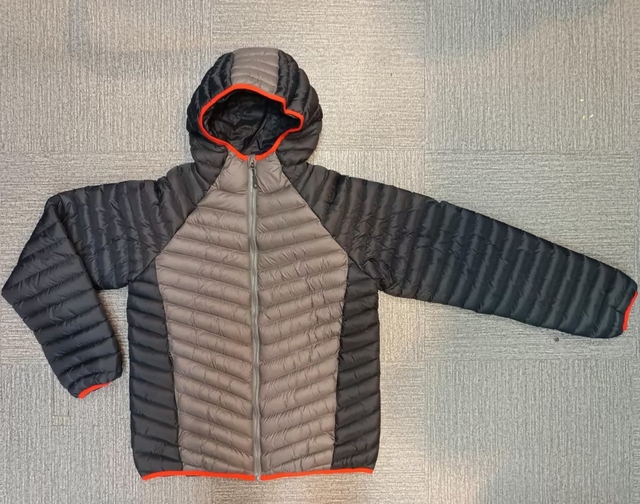 Latest Custom Lightweight Nylon Zipper Hooded Men's Waterproof Breathable Quick Dry Puffer Down Jacket